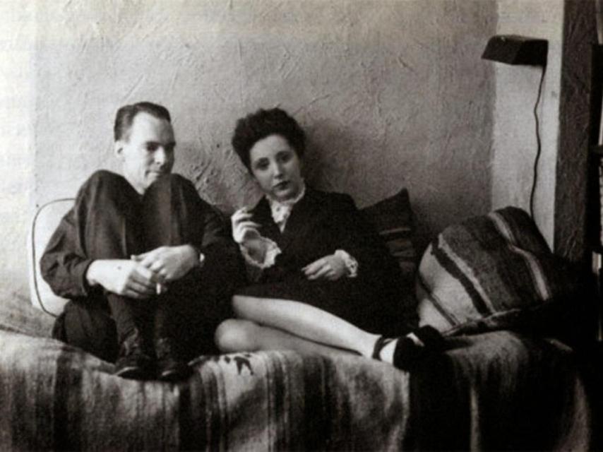 Hugh Parker Guiler y Anais Nin.