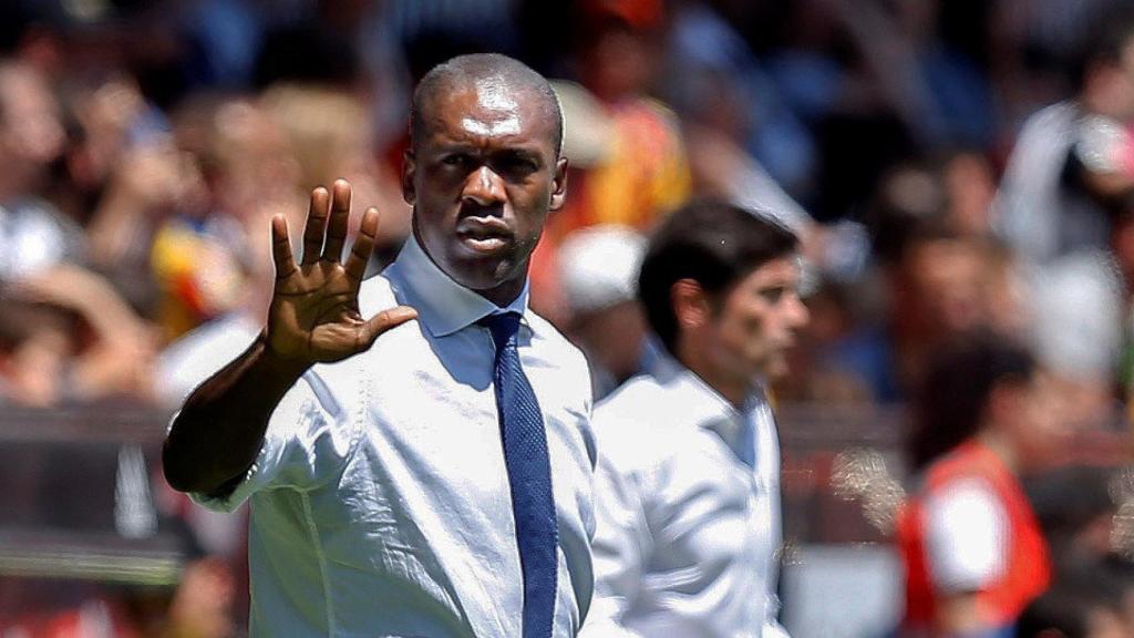 Seedorf, durante un partido con el Deportivo. Foto: EFE