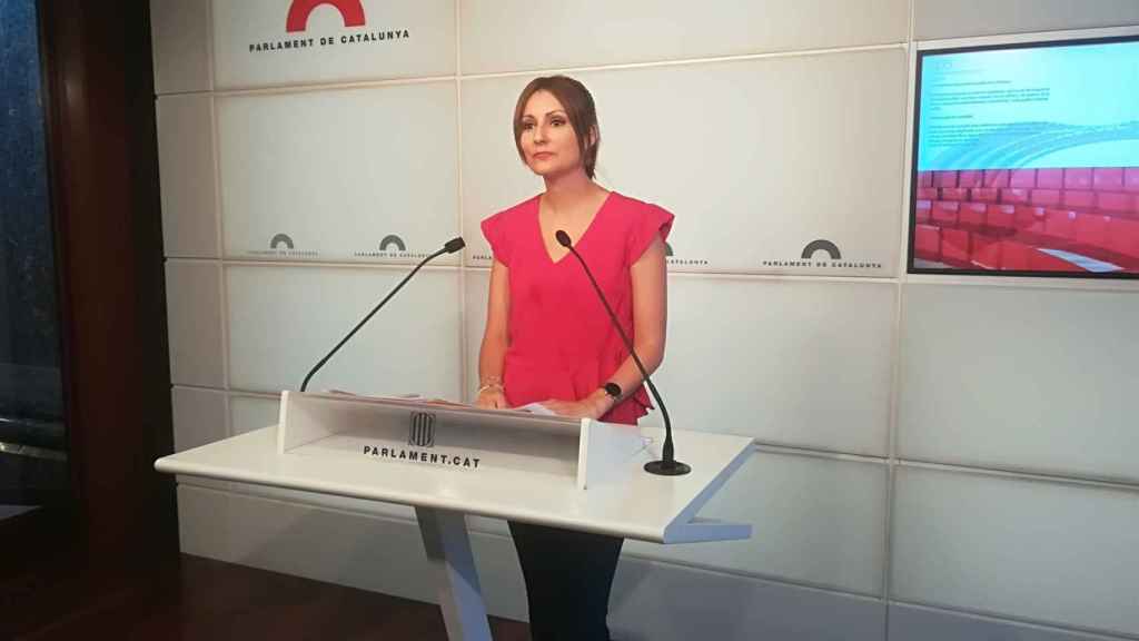 Lorena Roldán, diputada de Ciudadanos en el Parlament.