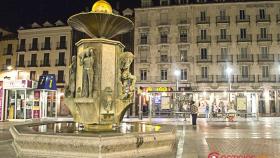 Plaza Fuente Dorada, Valladolid, Ríos de Luz