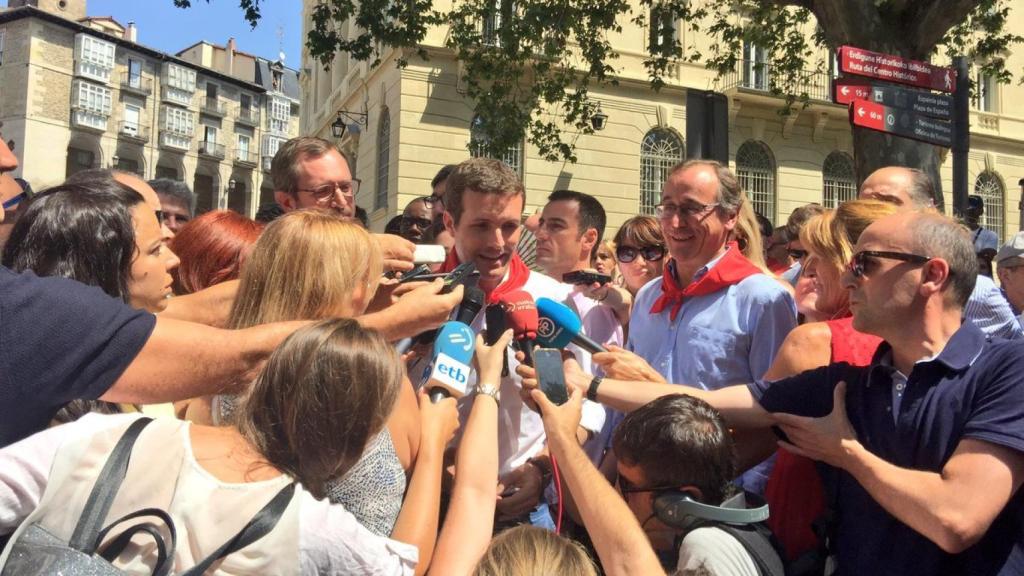 Pablo Casado en Vitoria