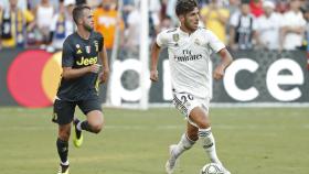 Asensio, durante el partido ante la Juventus.