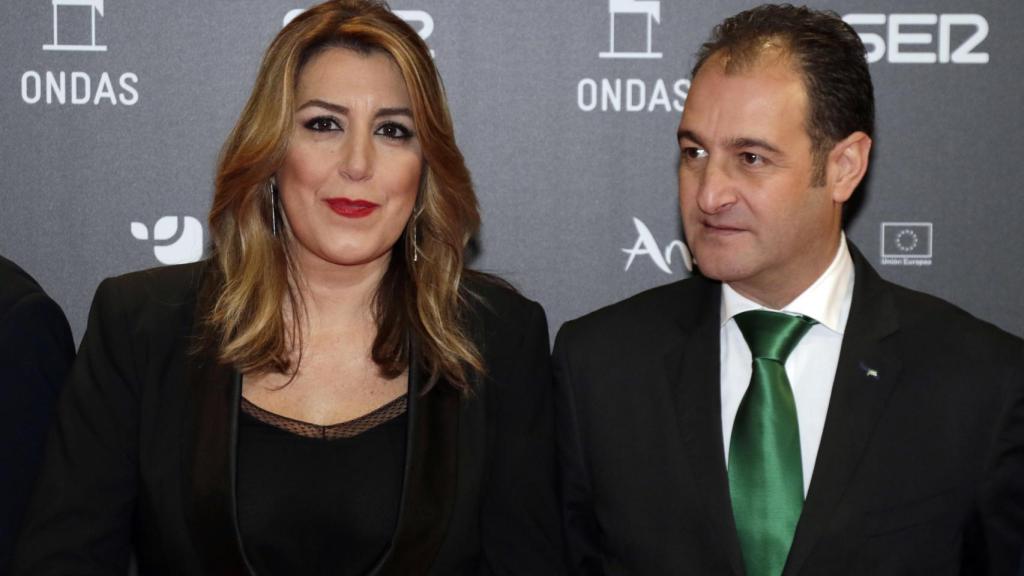 Susana Díaz y José María Moriche.