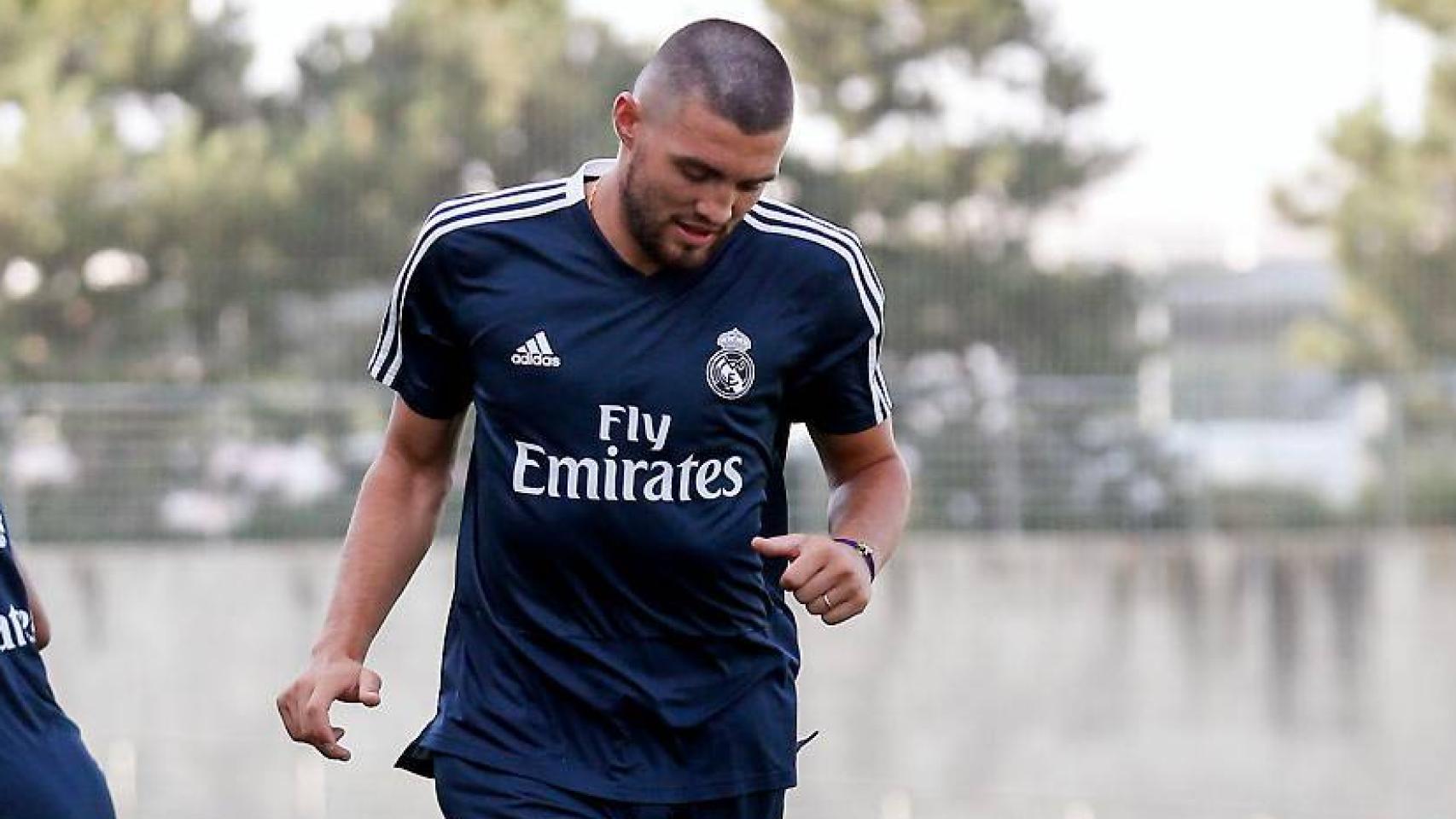 Kovacic se entrena en Valdebebas con el Real Madrid