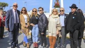 Parte de la familia Mohedano junto a los hijos de Rocío Carrasco.
