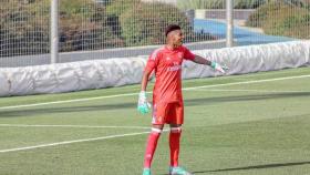 Moha Ramos, durante un partido con el Castilla. Foto: Twitter (@moharamos25)