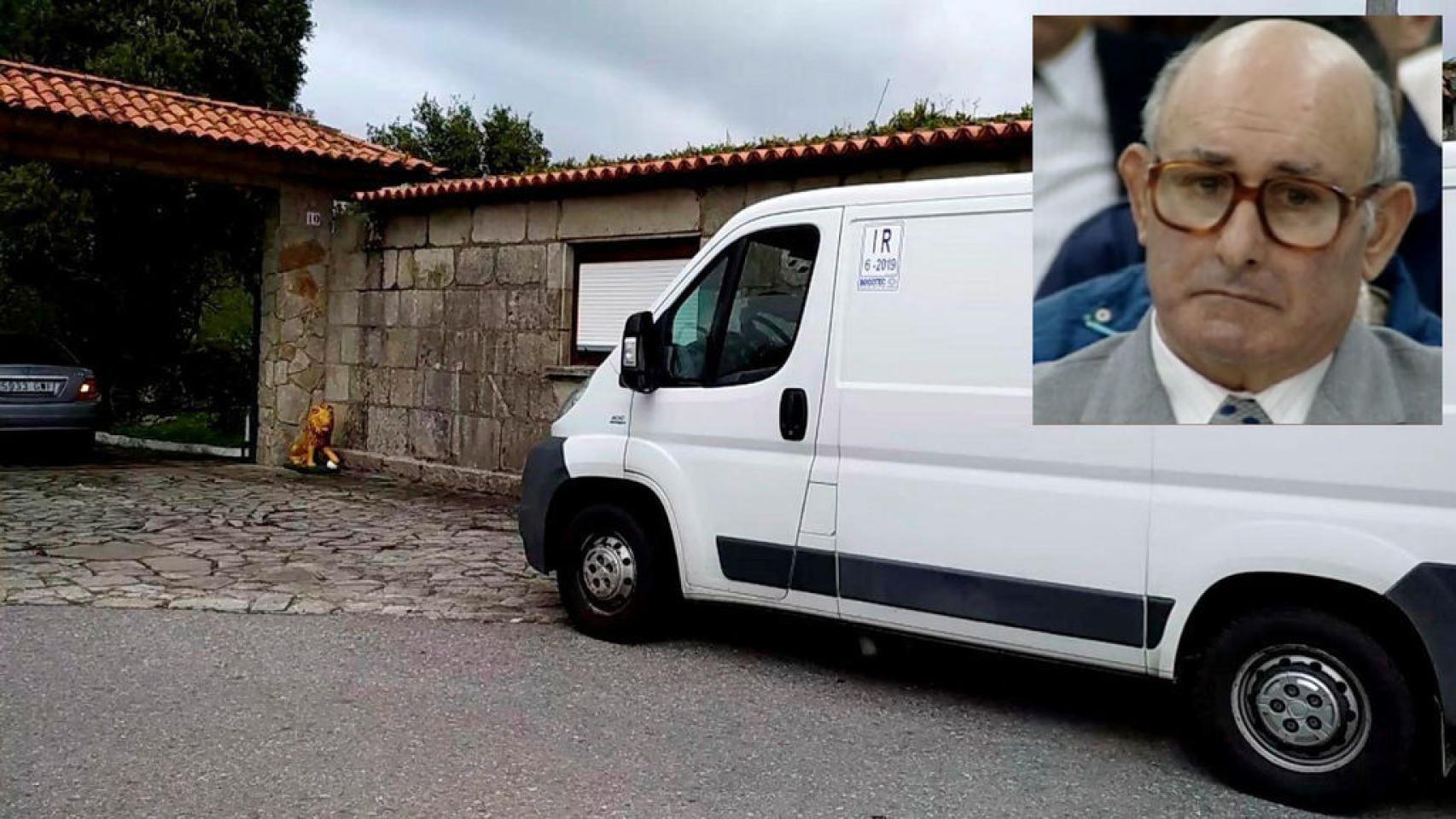 Entrada a la casa de Manuel Charlín.