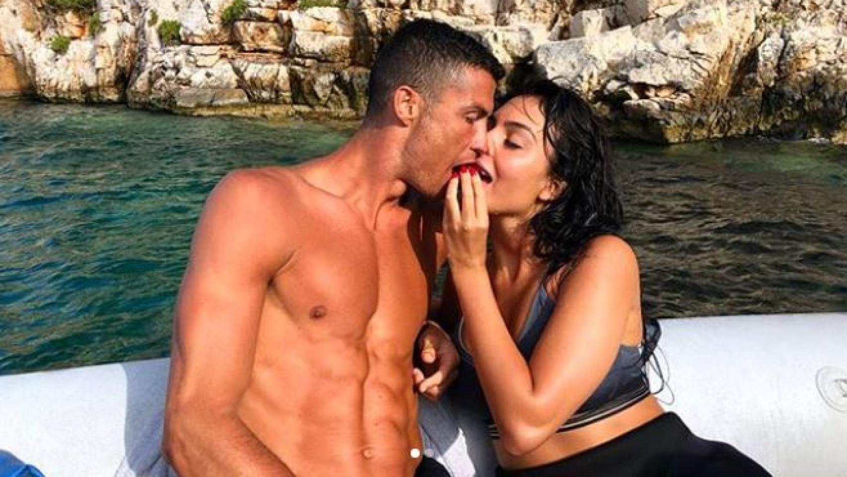 Cristiano y Georgina en sus vacaciones antes de instalarse en Turín