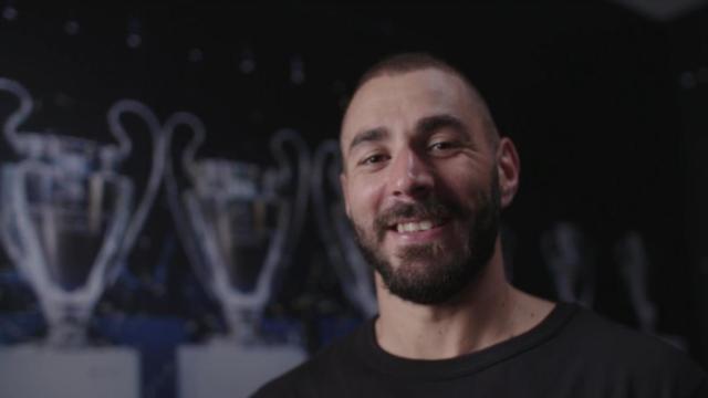 Benzema en una entrevista