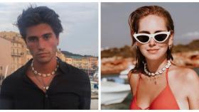 Marc Forné (izda) y Chiara Ferragni (dcha) en imágenes de las redes sociales.