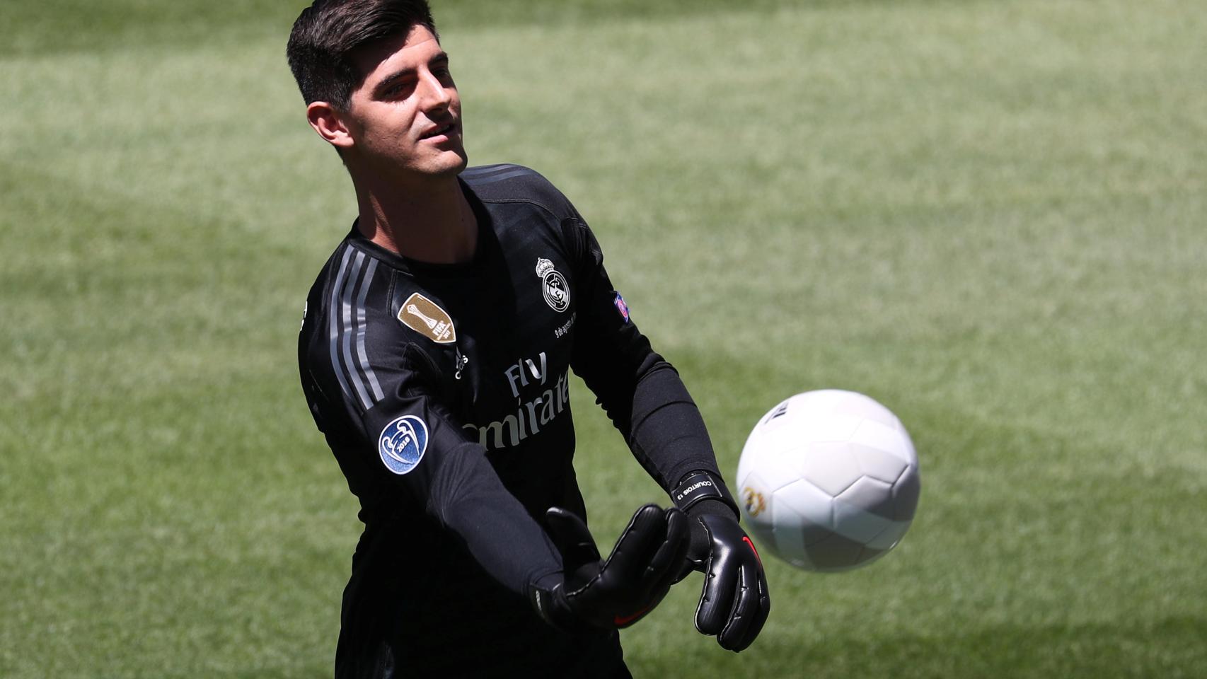 Thibaut Courtois, presentado como jugador del Real Madrid