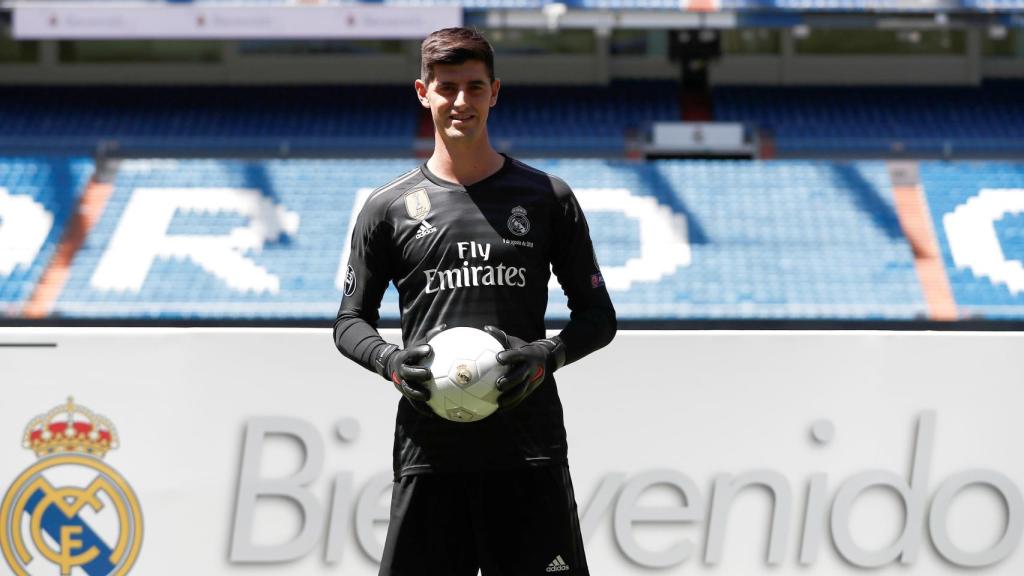 Thibaut Courtois, presentado como jugador del Real Madrid