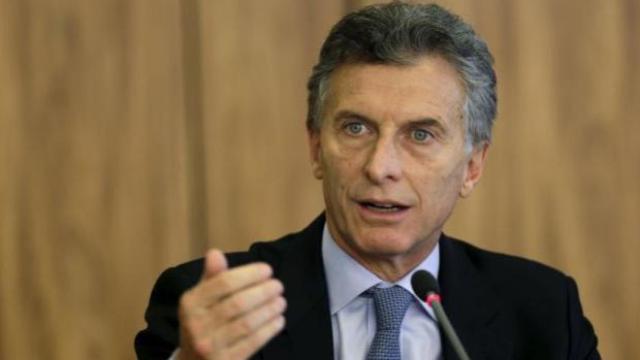 Mauricio Macri, presidente de Argentina.