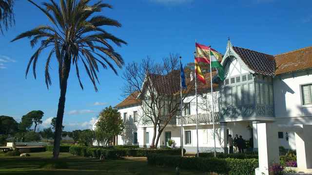 Palacio de las Marismillas, en Doñana.