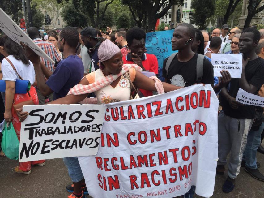 Somos trabajadores, no esclavos