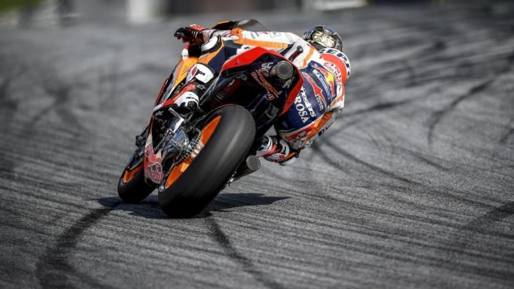 Pedrosa rueda en el Red Bull Ring, en la primera jornada de entrenamientos del GP de Austria.