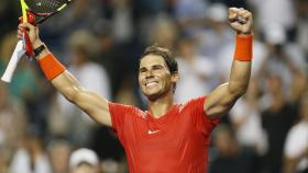 Nadal, en el partido ante Wawrinka.