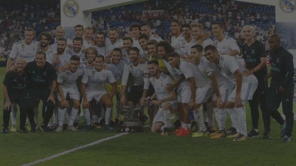 El Real Madrid, en el Trofeo Santiago Bernabéu 2017