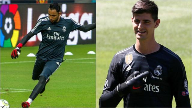 Keylor Navas y Thibaut Courtois