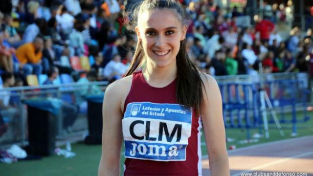 Paula Sevilla en una imagen de archivo del Club Atletismo San Ildefonso