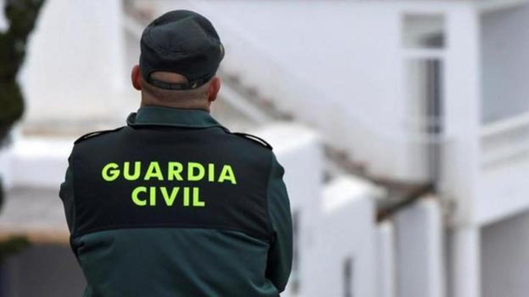 Un guardia civil en una foto de archivo