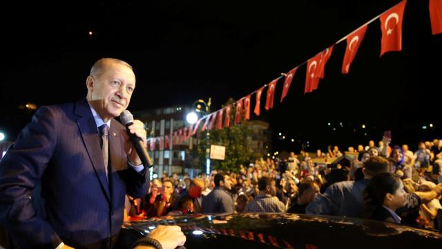 Tayyip Erdogan , presidente de Turquía.