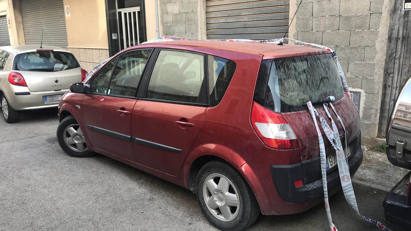 El coche en el que ha muerto la niña