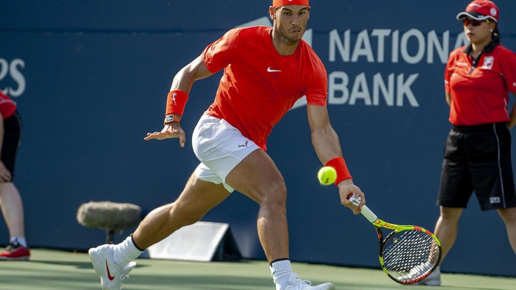 Nadal, en la final de Toronto.