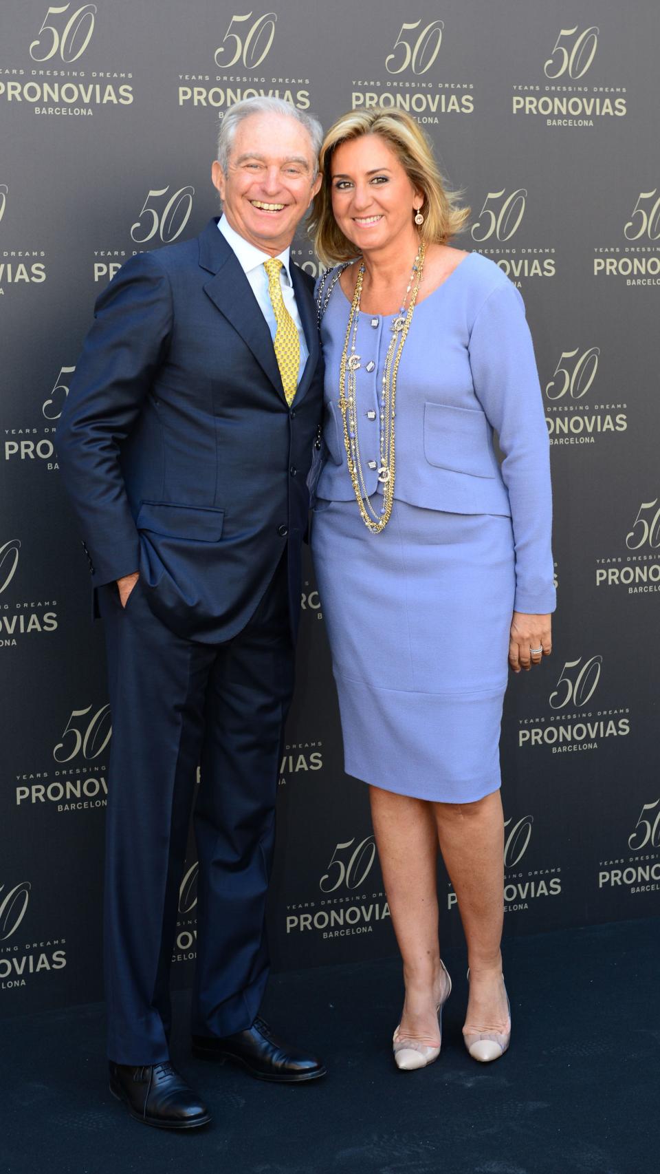 Alberto Palatchi y Susana Gallardo en un 'photocall'.