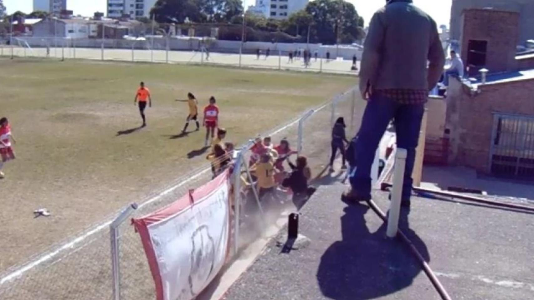 Nueva pelea en el fútbol argentino