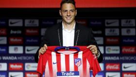 Arias, presentado con el Atlético de Madrid