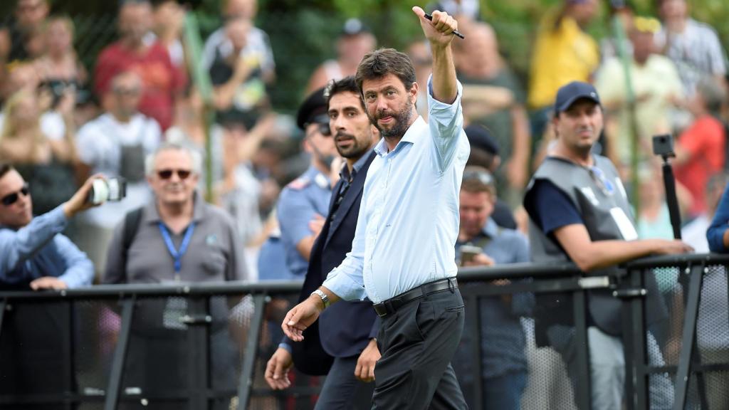 Andrea Agnelli, presidente de la Juventus.