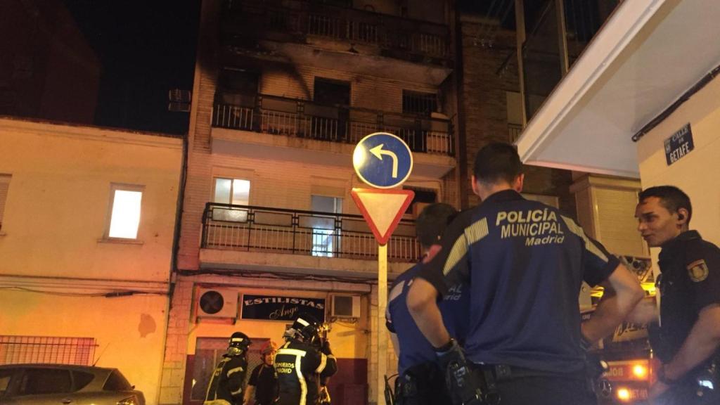 Edificio en el que se originó el incendio.