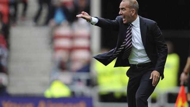 Di Canio en su etapa de entrenador en Inglaterra