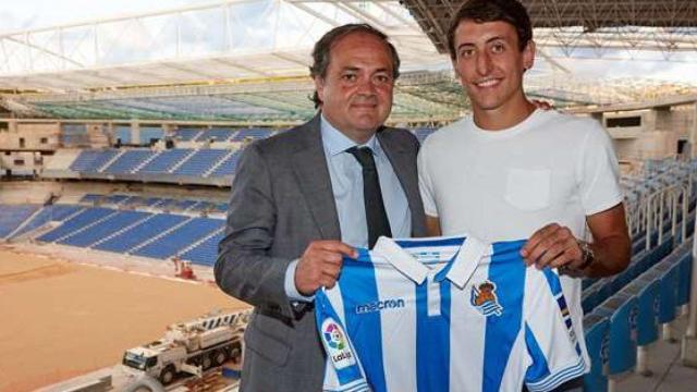 Oyarzabal renueva con la Real Sociedad. Foto: realsociedad.eus