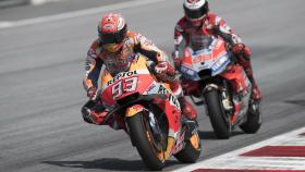 Jorge Lorenzo y Marc Márquez en el Gran Premio de Austria.