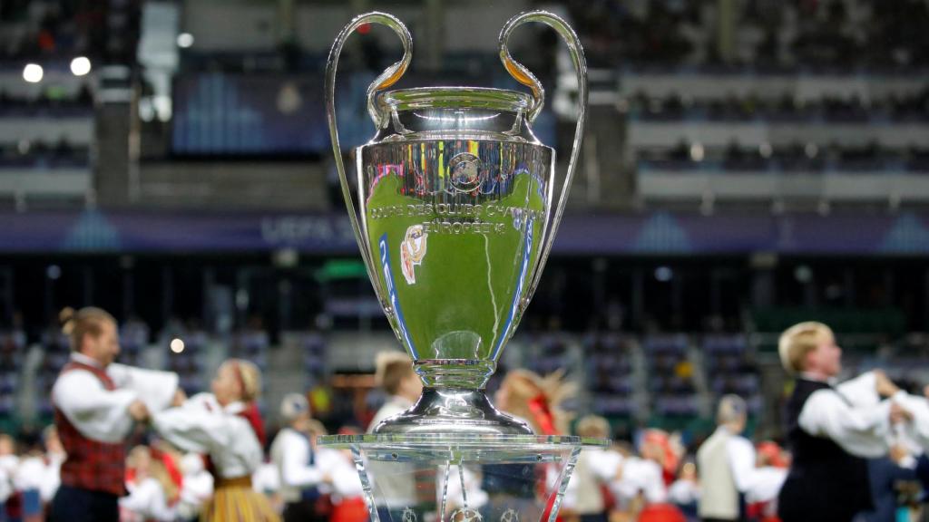 El trofeo de la Champions League