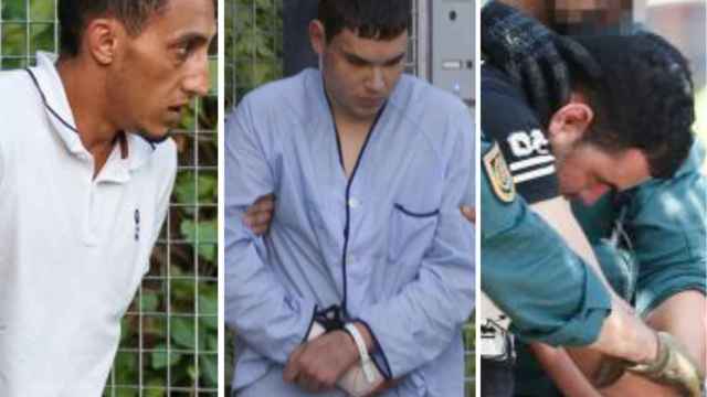 Driss Oukabir, Mohamed Houli Chemlal y Said Ben Iazza, los tres únicos investigados.