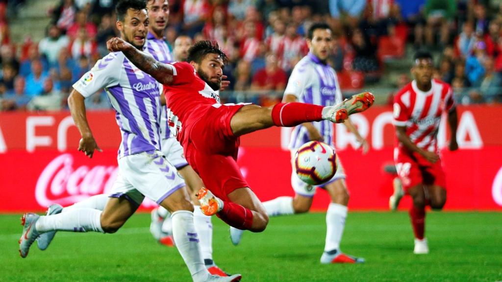 Las mejores imágenes del Girona - Real Valladolid