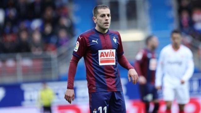 Rubén Peña, jugador del Eibar. Foto: sdeibar.com