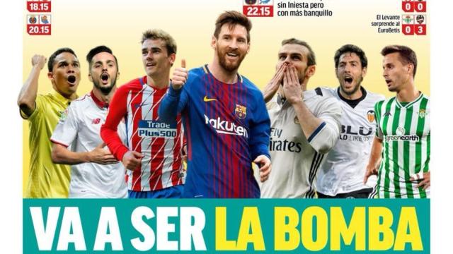 Portada MARCA (18/08/2018)