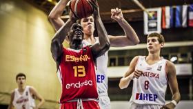 Garuba, durante la final del Europeo Sub16. Foto: fiba.basketball