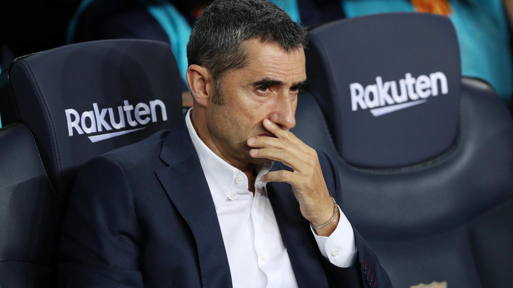 Ernesto Valverde, entrenador del FC Barcelona