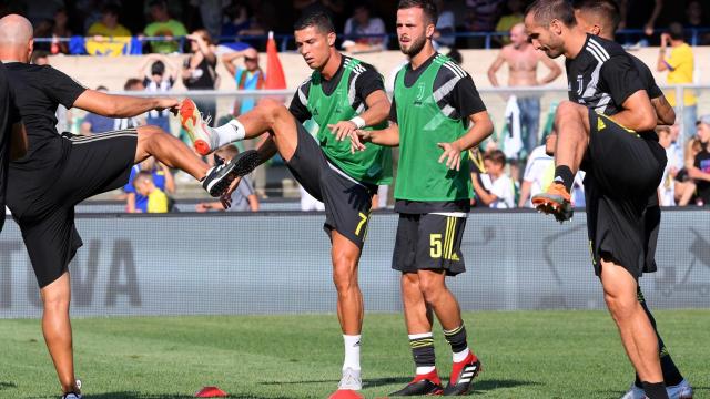 Las mejores imágenes del debut de Cristiano Ronaldo con la Juventus