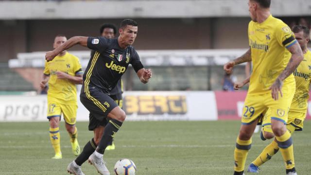 Las mejores imágenes del debut de Cristiano Ronaldo con la Juventus