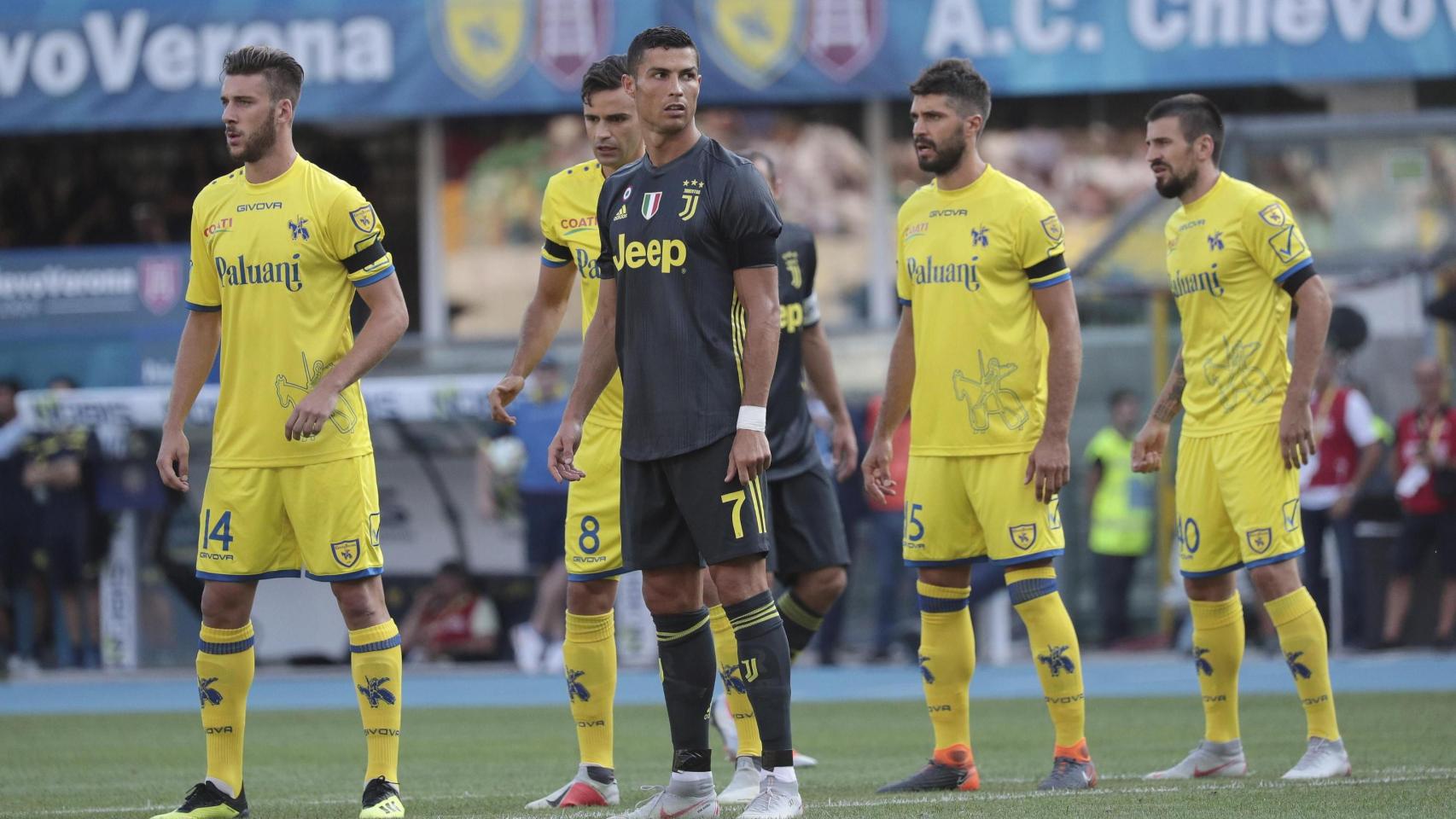 Las mejores imágenes del debut de Cristiano Ronaldo con la Juventus