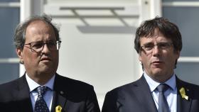 Puigdemont azuza la caza de brujas de Torra y vincula al Rey con la “amenaza de una ola de violencia”