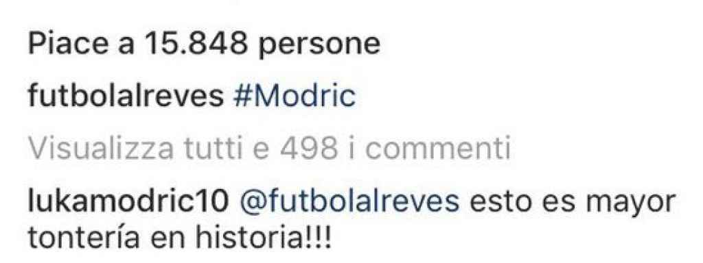 Modric desmiente que se ofreciera al Inter