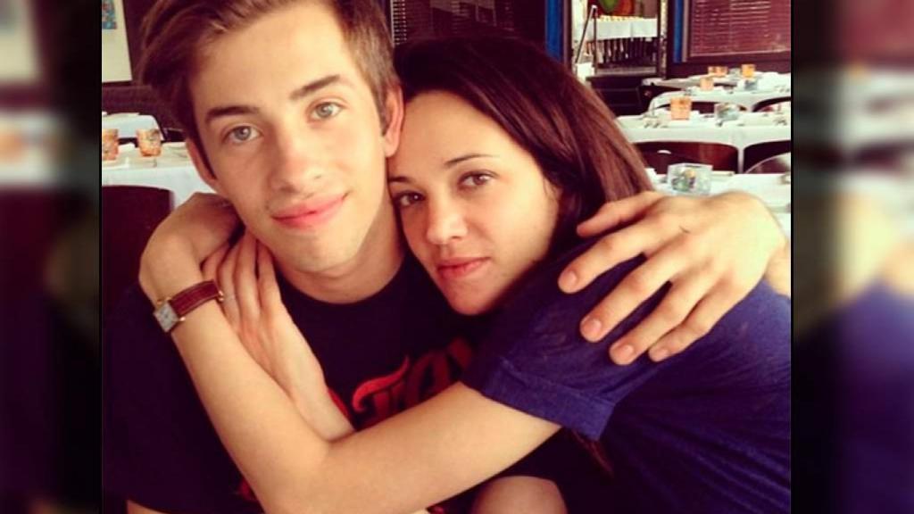 Asia Argento con su presunta víctima, Jimmy Bennett, en una imagen de Instagram.