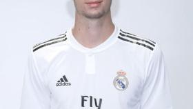 Theo Zidane, jugador del Juvenil B del Real Madrid